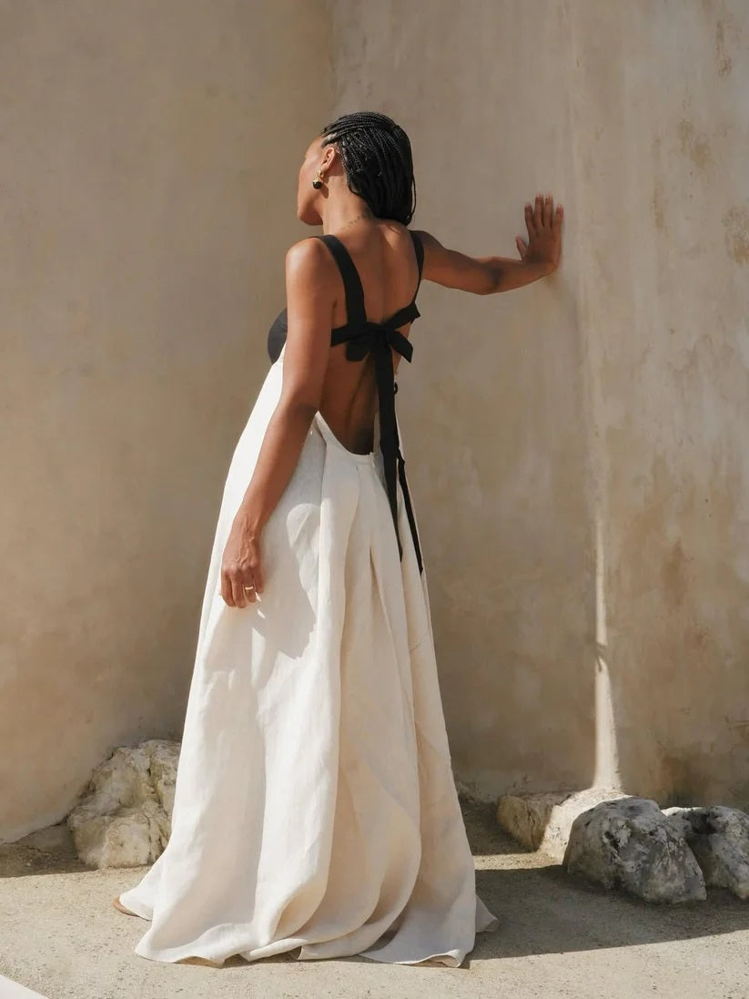 MONORO LOOSE MAXI DRESS